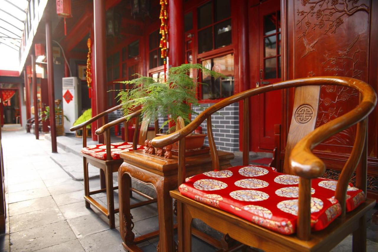 Beijing Yue Bin Ge Courtyard Hotel Exterior foto
