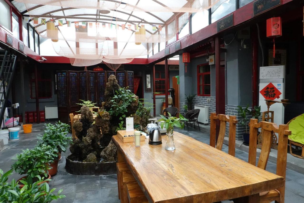 Beijing Yue Bin Ge Courtyard Hotel Exterior foto